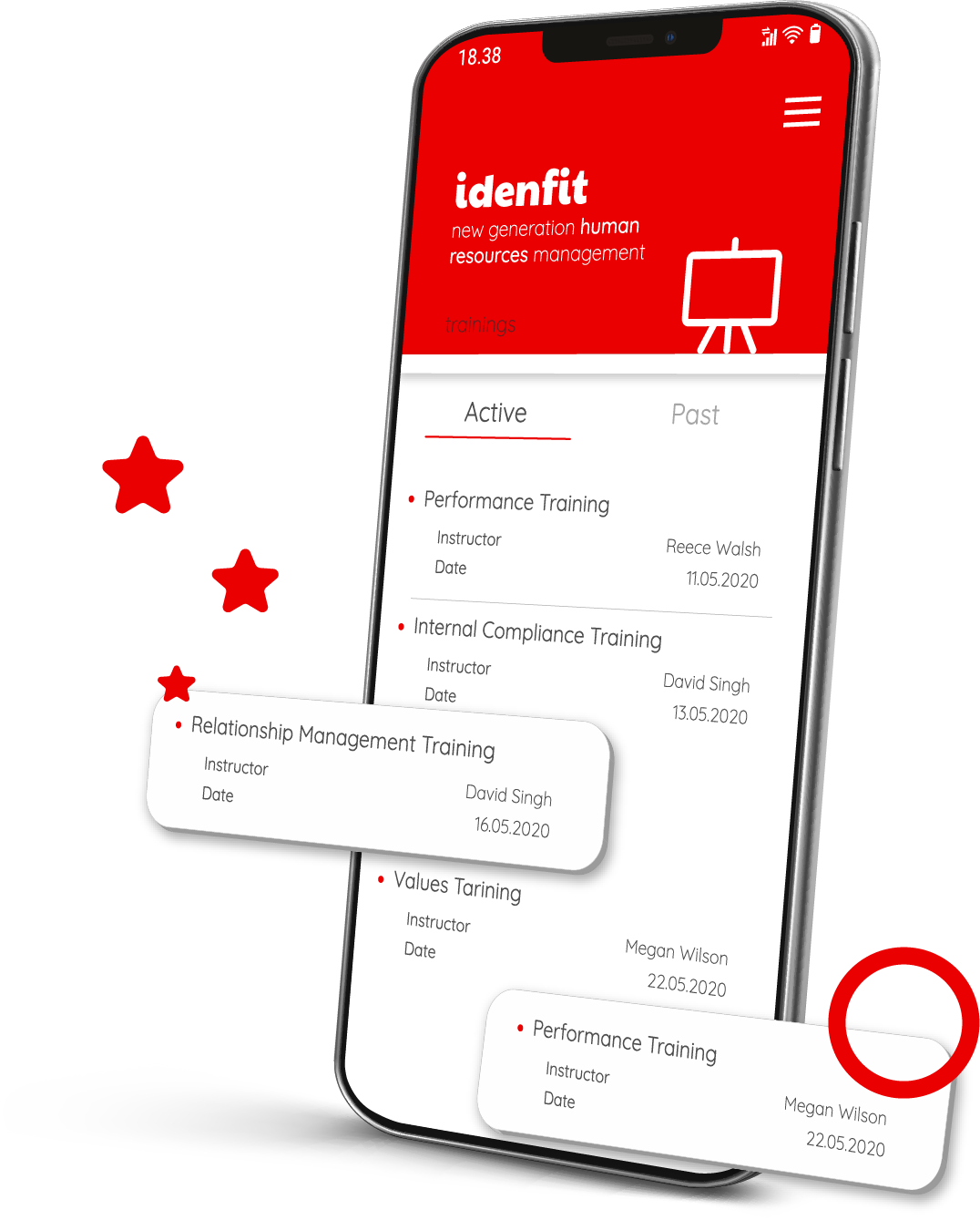 Idenfit allows you to manage all in-house or outsourced corporate training sessions smoothly
