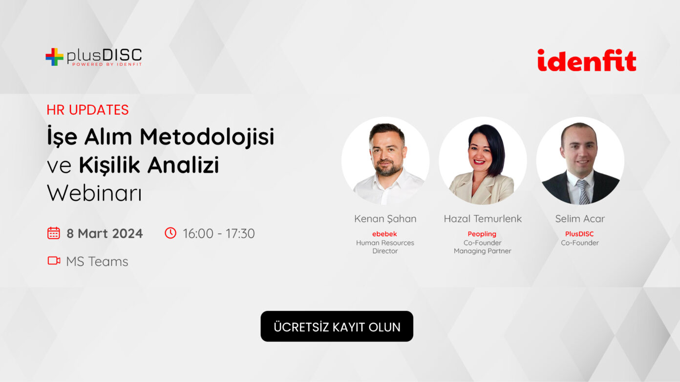 İşe Alım Metodolojisi ve Kişilik Analizi Webinarı